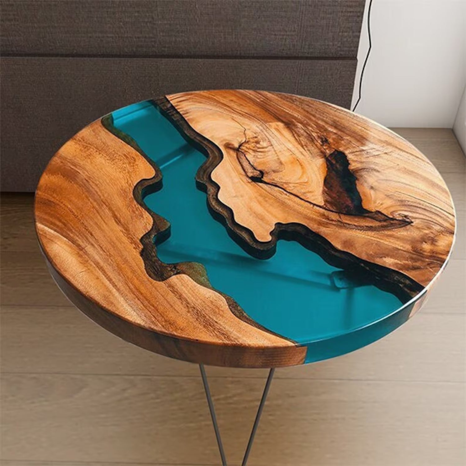 Resin Wooden Table